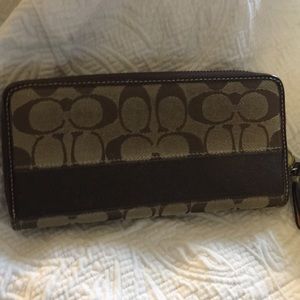 Authentic COACH wallet.   $30